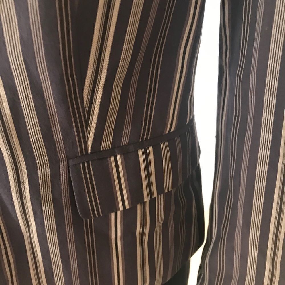 Calvin Klein Size 2 Stripped Jacket! - Picture 9 of 14